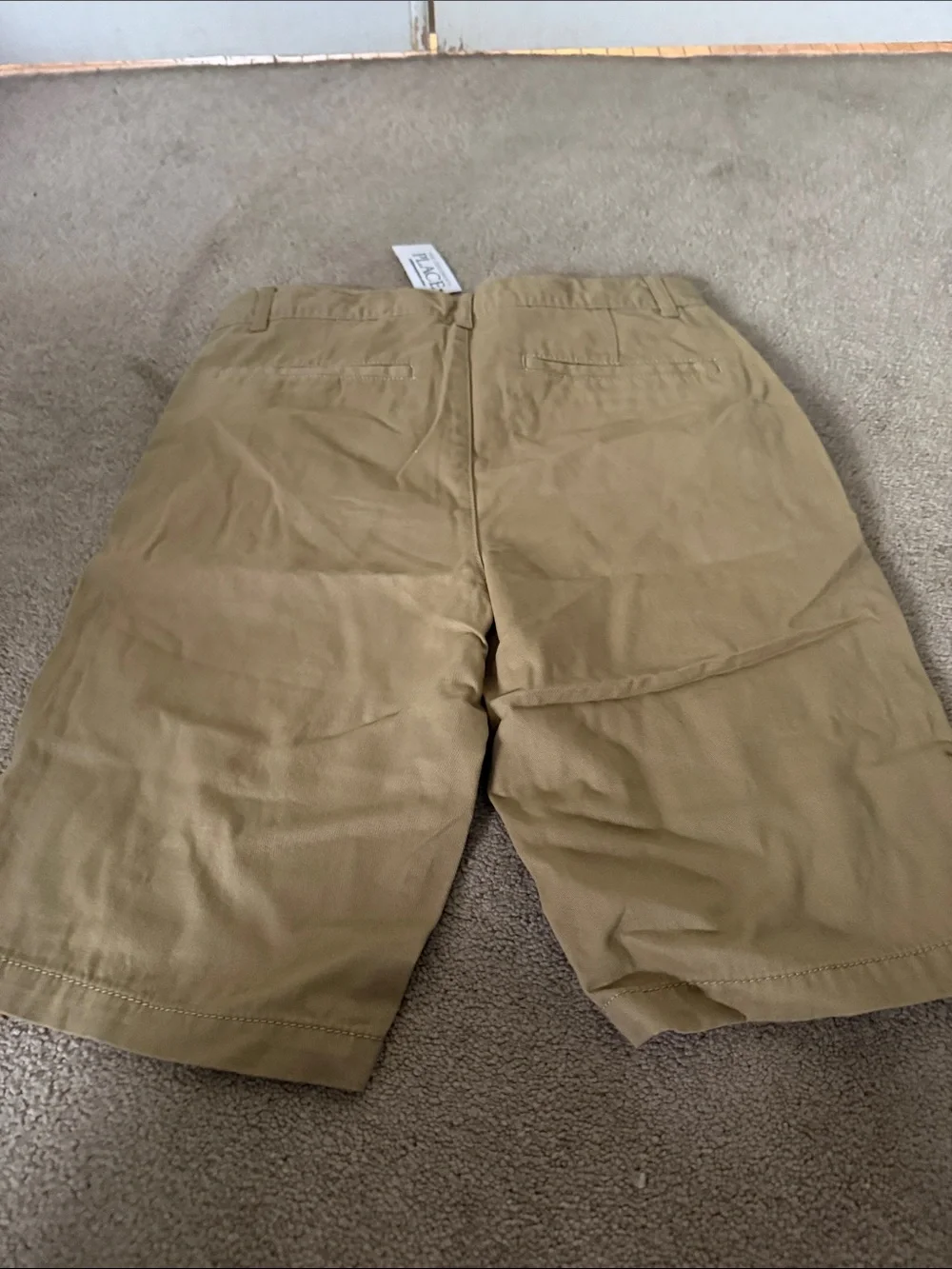 The Children's Place Khaki Flat Front Men’s Shorts